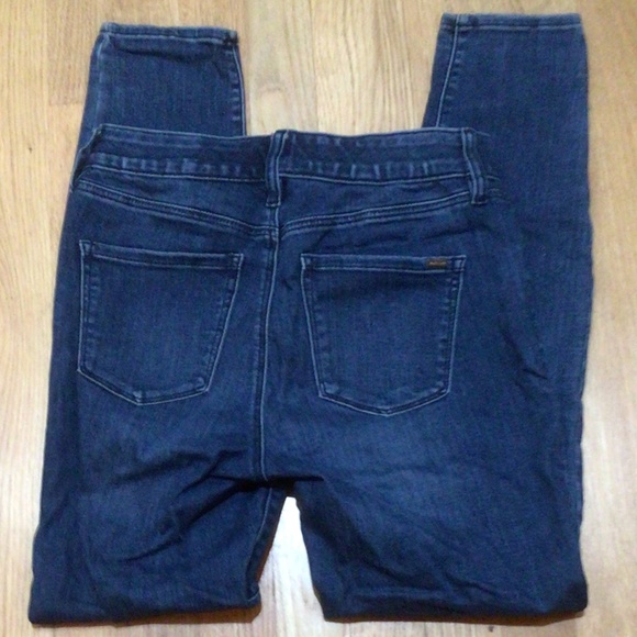 WHBM The Jeggings Dark Wash Mid Rise Jeans sz 2 - Picture 6 of 9